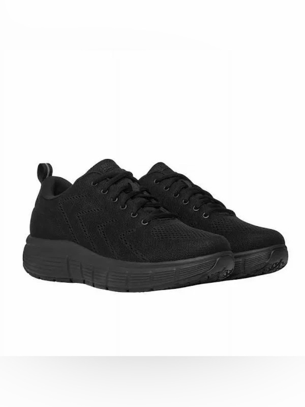Kirkland Signature Men's Size 12 Comfort Walker Sneakers (Black)